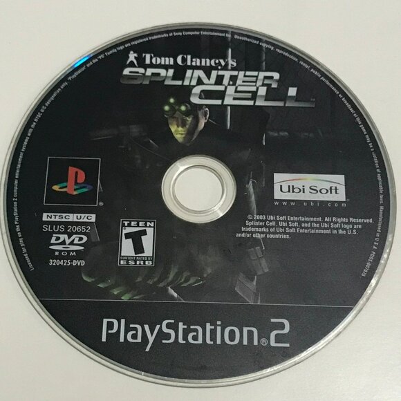 PS2 Tom Clancy’s Splinter Cell Playstation 2